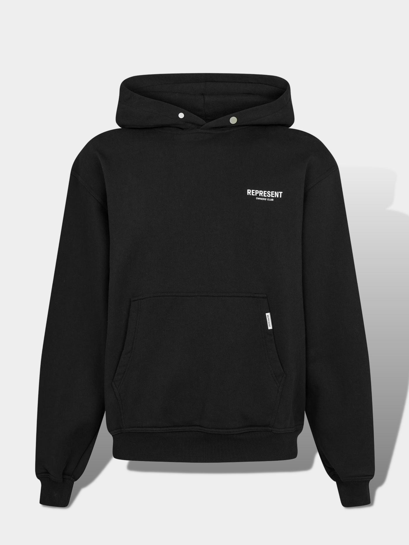 רפרזנט סווטשירט קפוצ'ון צבע שחור OWNERS CLUB hoodie