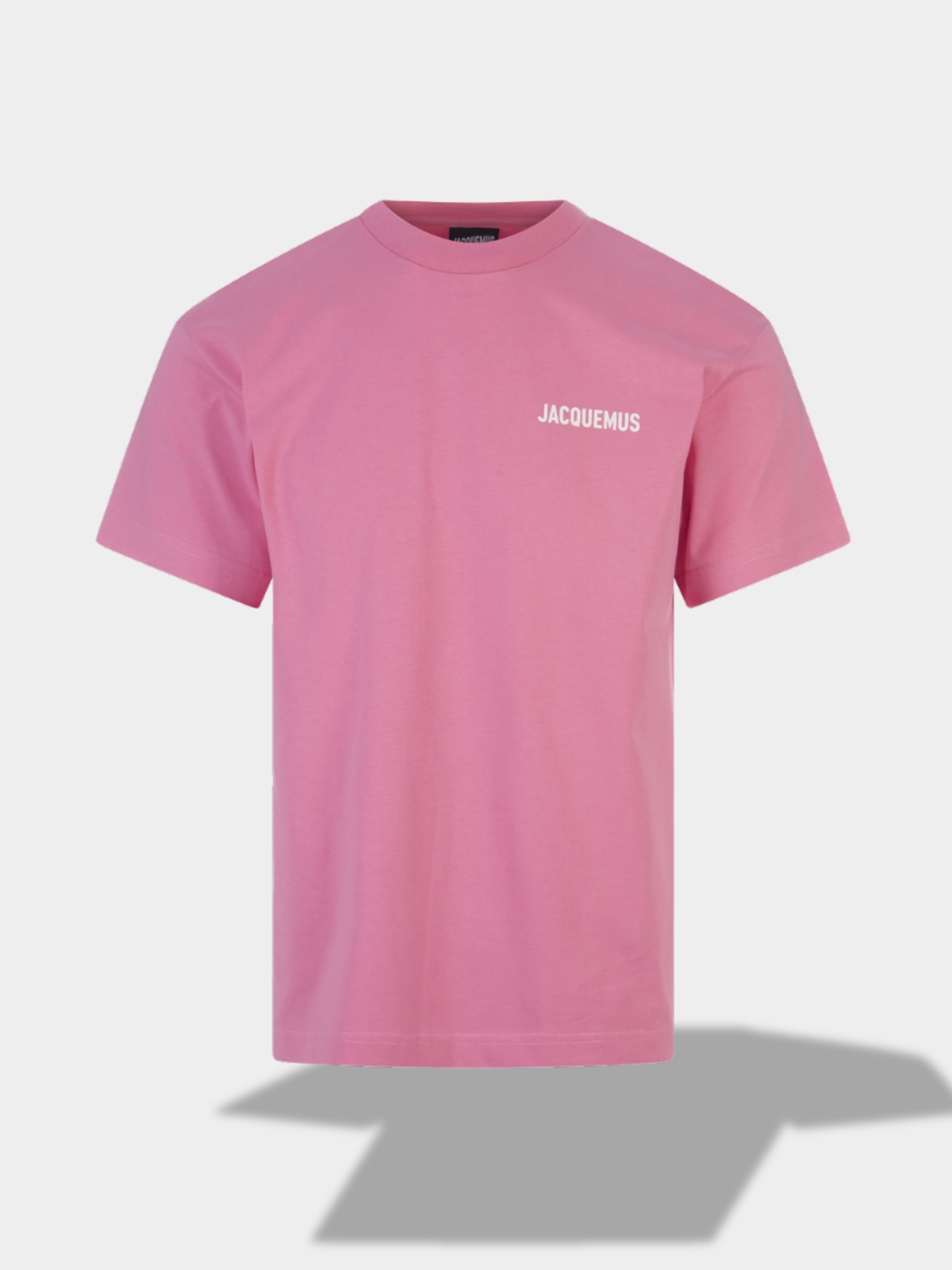 ג'קמוס טי שירט צבע ורוד LOGO PRINT T-SHIRT