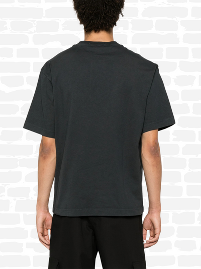 T-shirt Acne Studios T-shirt en coton à logo imprimé couleur noir