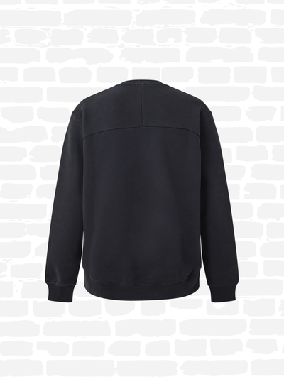 ז'יבנשי סווטשירט צבע שחור GIV TAB CREW