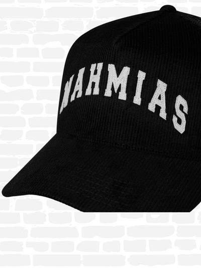 כובע בייסבול צבע שחור NAHMIAS LOGO CAP SN42