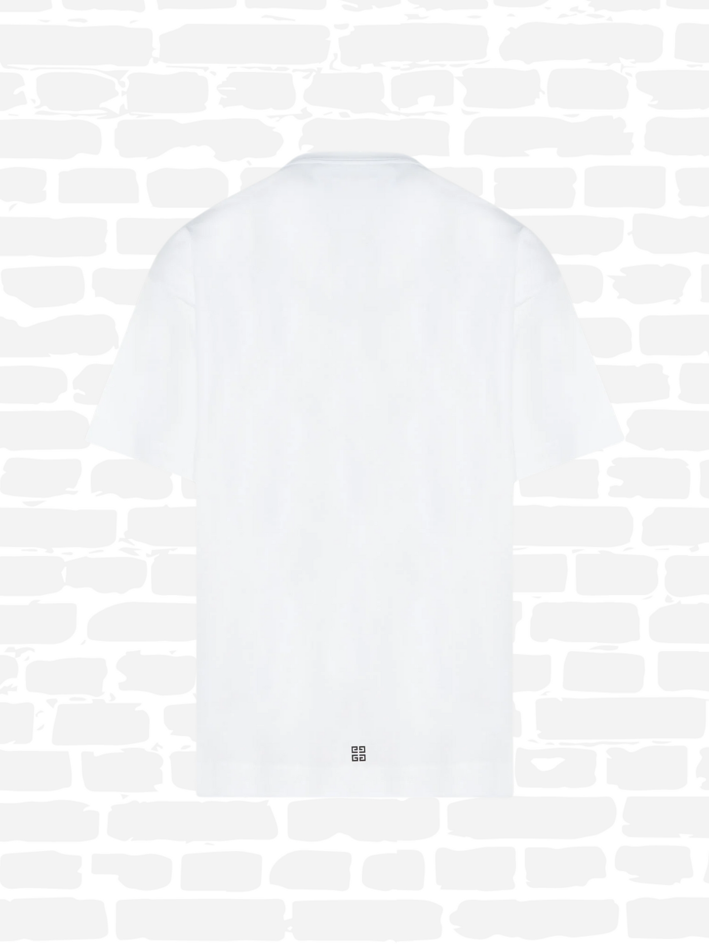 ז'יבנשי טי שירט צבע לבן Flames print T-Shirt
