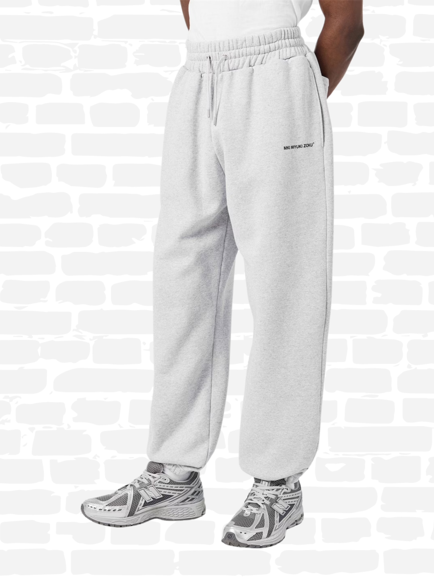 אמקיי איי מכנסיים צבע אפור UNIFORM JOGGER