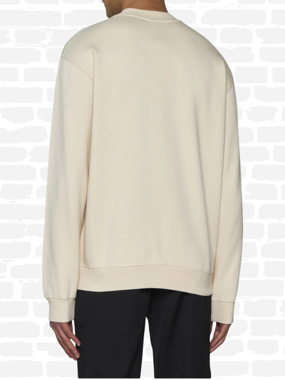 ג'קמוס סווטשירט קפוצ'ון צבע קרם LE SWEATSHIRT GROS