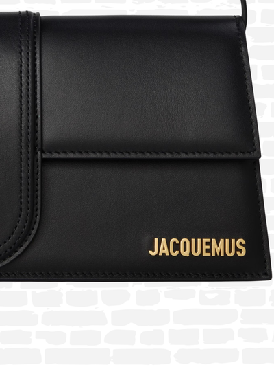 ג'קמוס תיק צבע שחור LEATHER LE BAMBINO