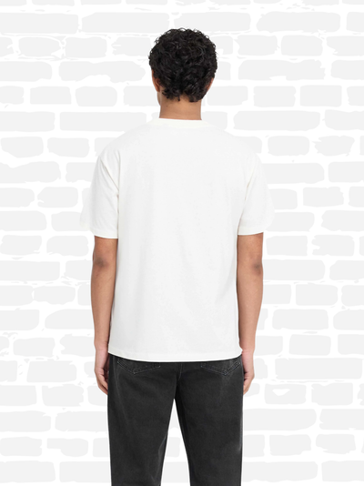 רפרזנט טי שירט צבע לבן SCRIPT LOGO T-SHIRT