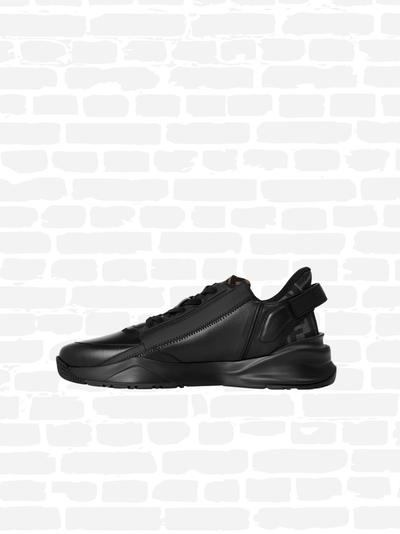 פנדי נעליים צבע שחור FLOW LOW TOP TRAINERS