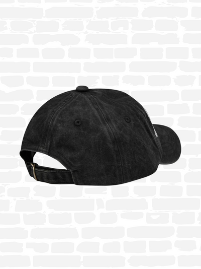 כובע בייסבול צבע שחור ACNE LOGO CAP SN43