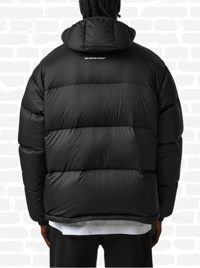 אמקיי איי מעיל צבע שחור TRANSLUCENT RIPSTOP BUBBLE