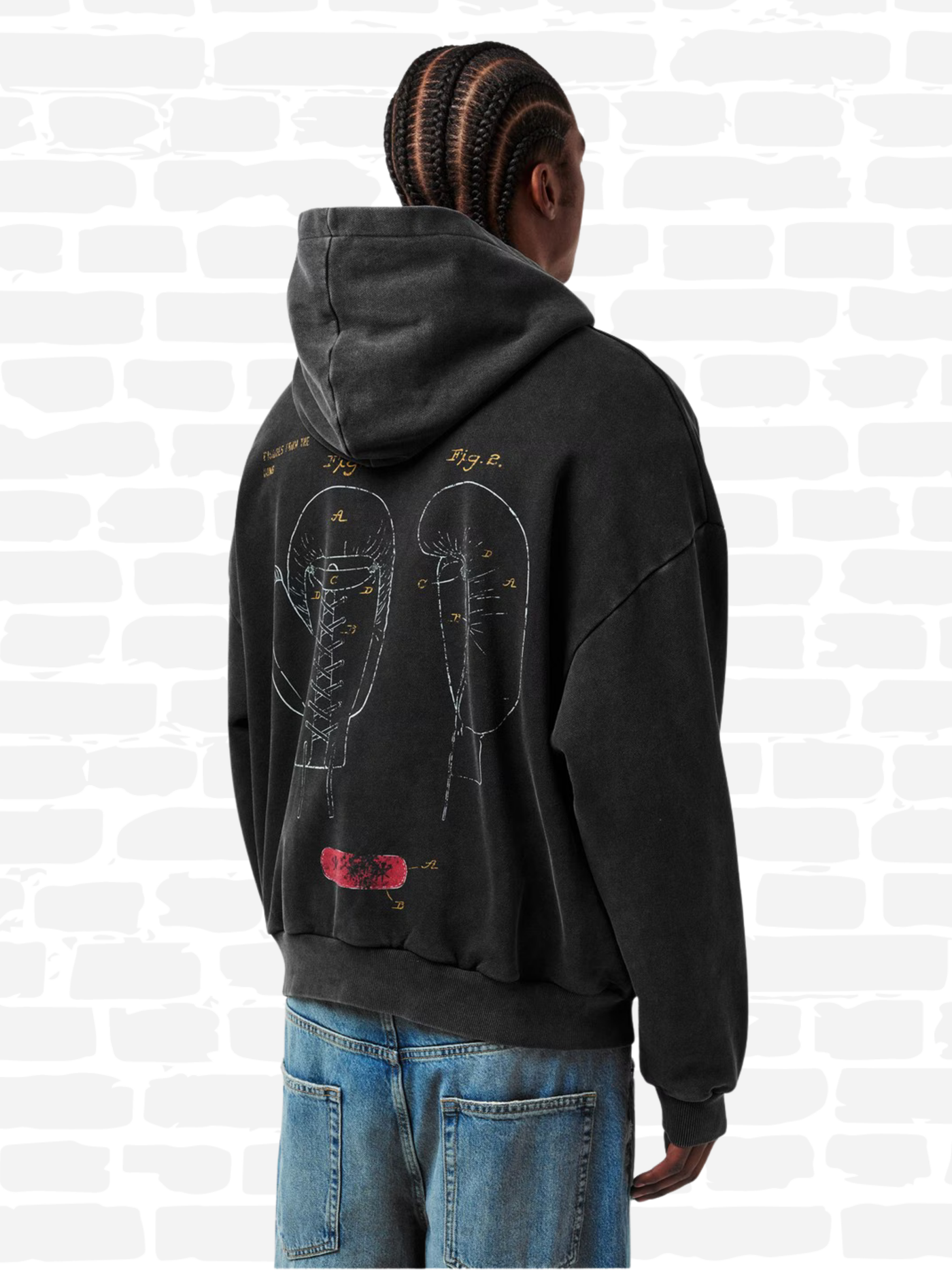 Sweat à capuche Burberry sweat à capuche en jacquard à carreaux de couleur marron