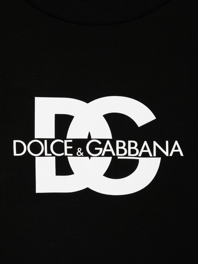 T-shirt Dolce Gabbana couleur noir T-SHIRT IMPRIMÉ LOGO