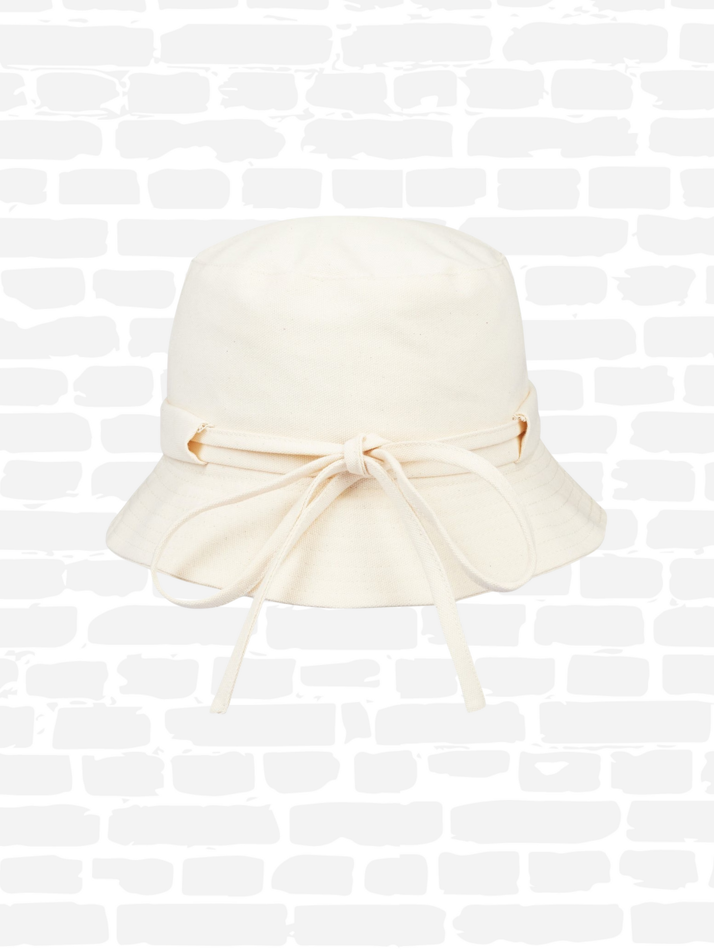 Chapeau Jackmus couleur crème LE BOB GADJO BUCKET HAT