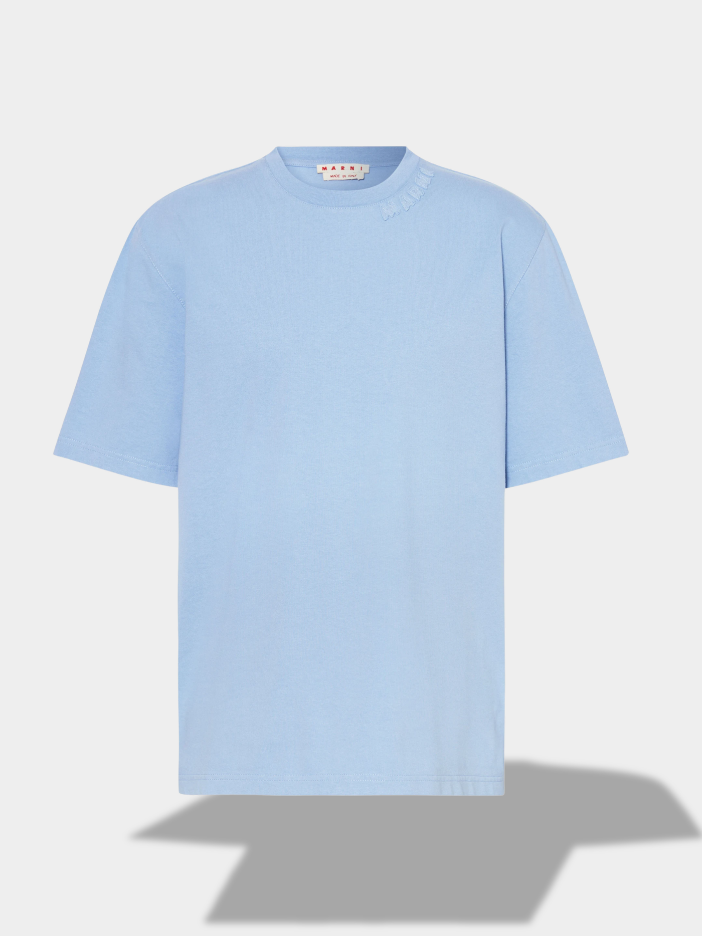 מרני טי שירט צבע תכלת COTTON OVERSIZED T-SHIRT