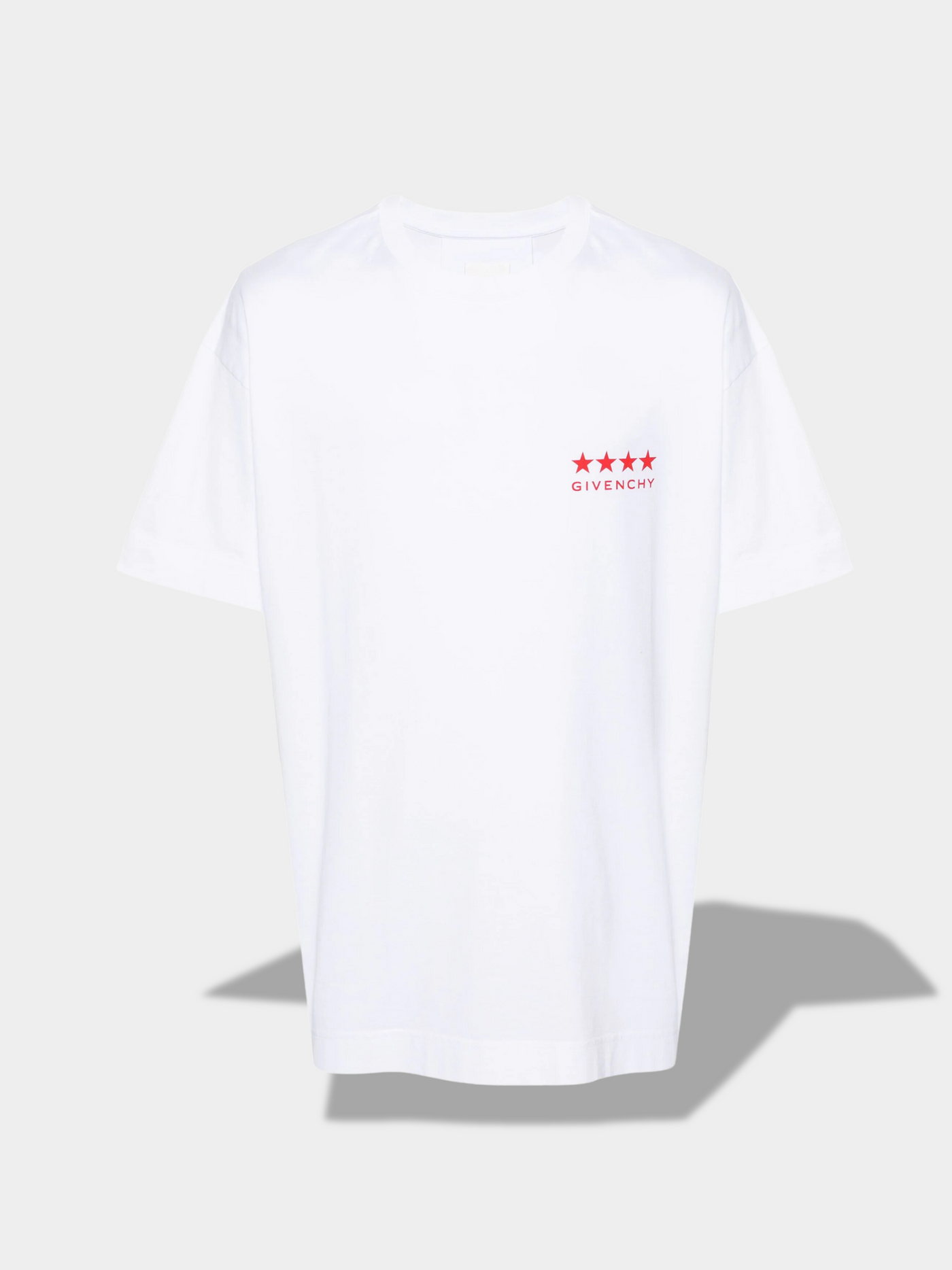 T-shirt Givenchy couleur blanc T-shirt imprimé Flammes