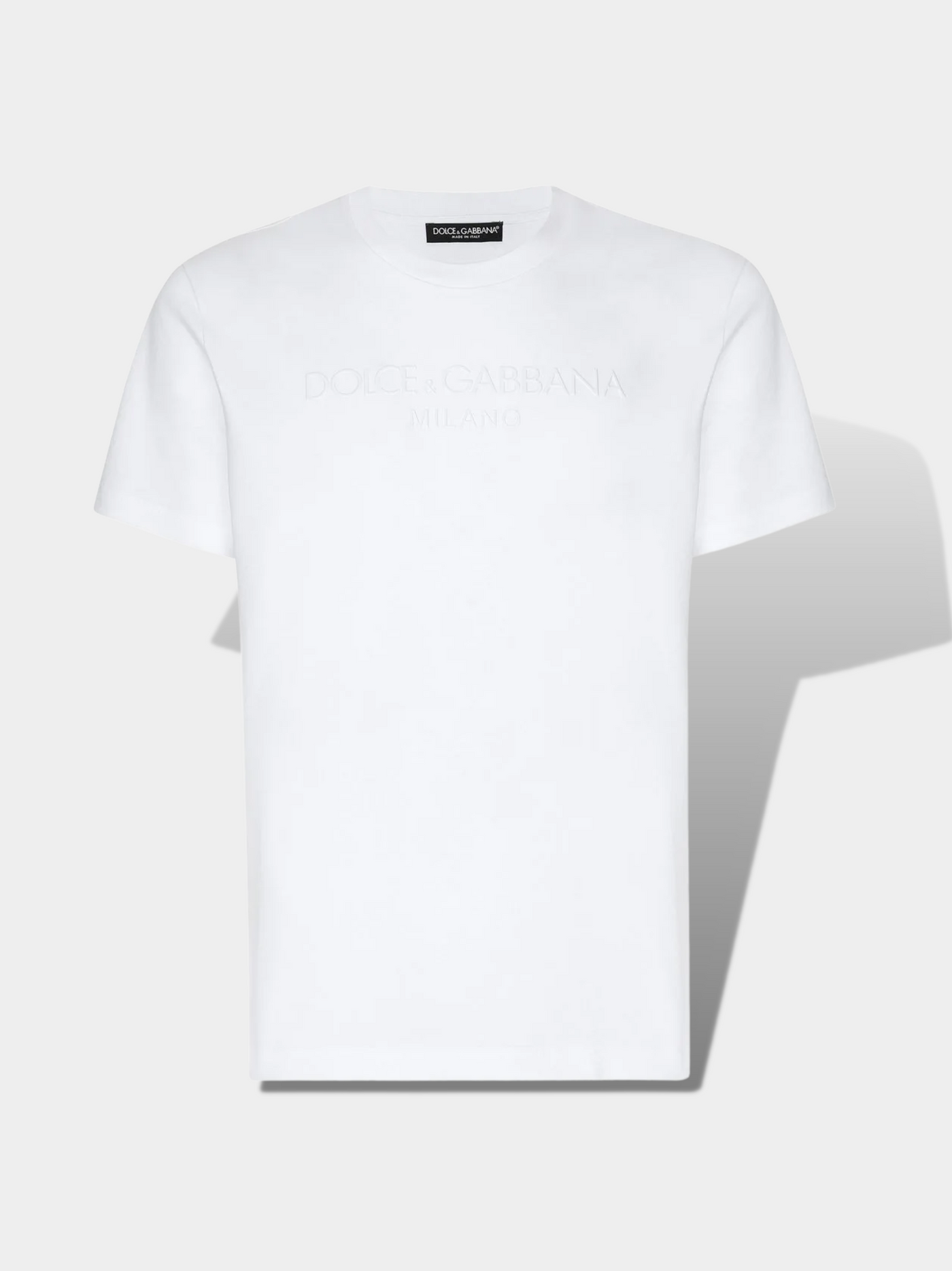 T-shirt Dolce Gabbana couleur blanc T-shirt imprimé