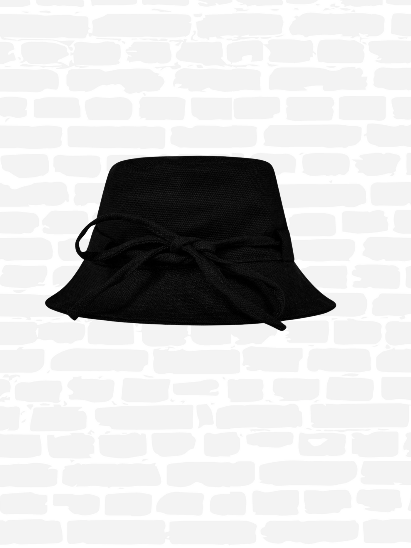 ג'קמוס כובע צבע שחור LE BOB GADJO BUCKET HAT