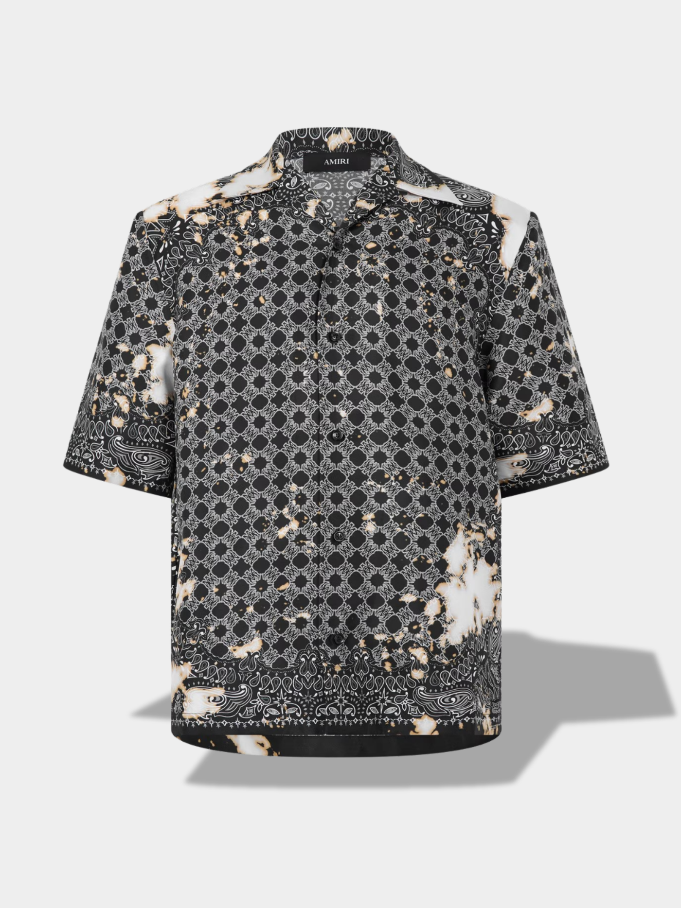אמירי חולצה צבע שחור AMIRI BANDANA SHIRT