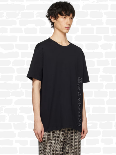 באלמין טי שירט צבע שחור BLACK BONDED T-SHIRT