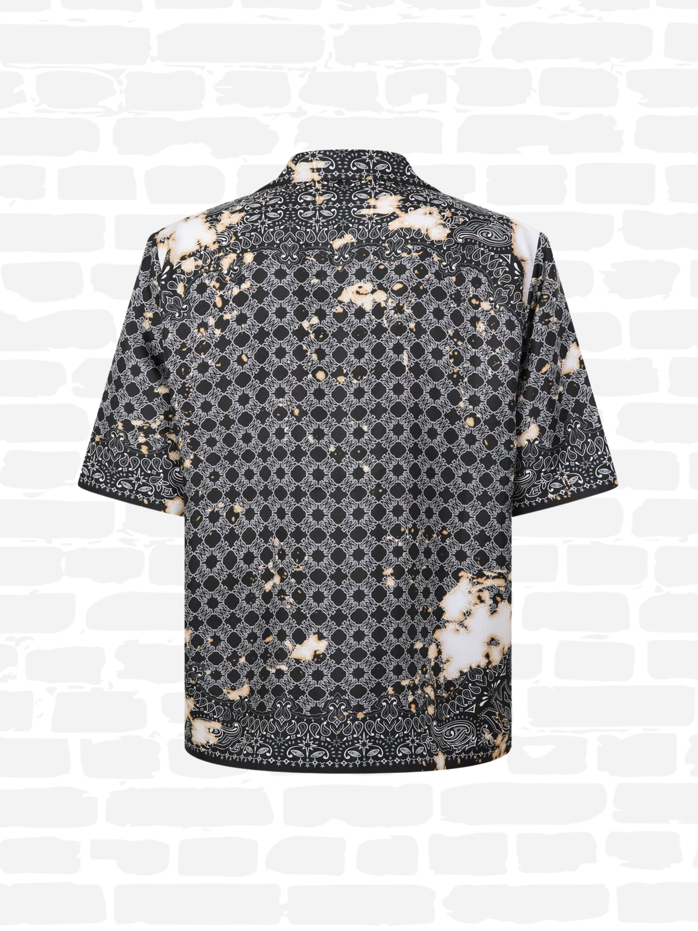 אמירי חולצה צבע שחור AMIRI BANDANA SHIRT