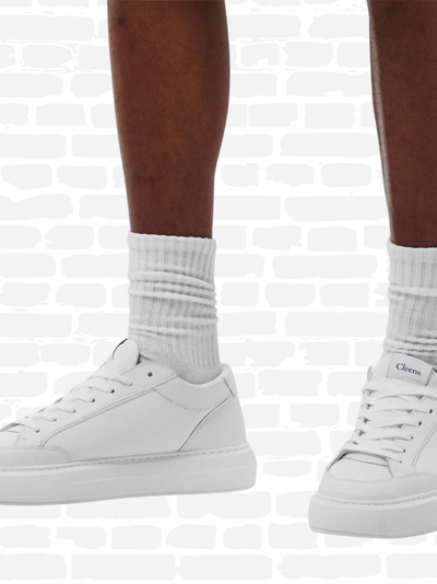 קלינס נעליים צבע לבן MINIMALIST LEATHER