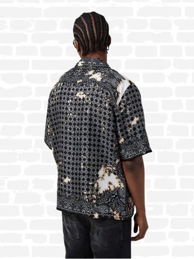 אמירי חולצה צבע שחור AMIRI BANDANA SHIRT
