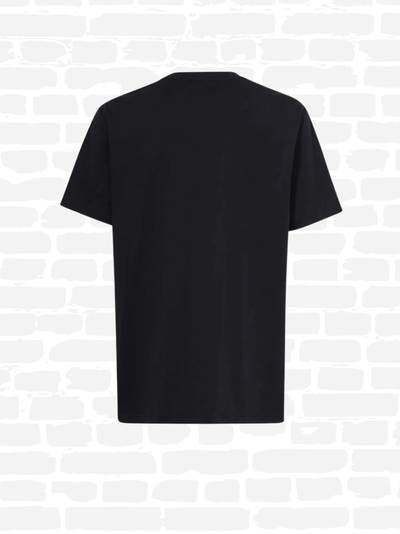 T-shirt Balmain couleur noir logo - col rond imprimé