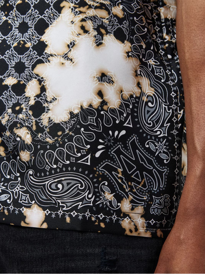 אמירי חולצה צבע שחור AMIRI BANDANA SHIRT