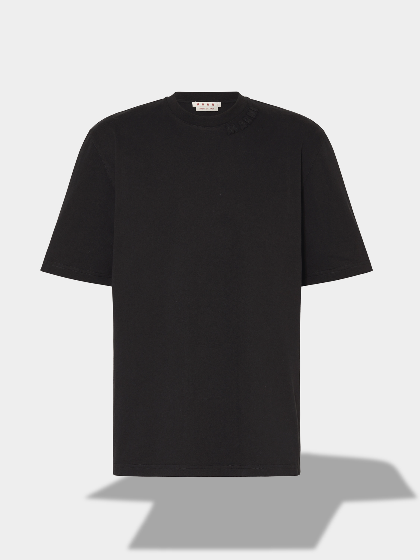 מרני טי שירט צבע שחור COTTON OVERSIZED T-SHIRT