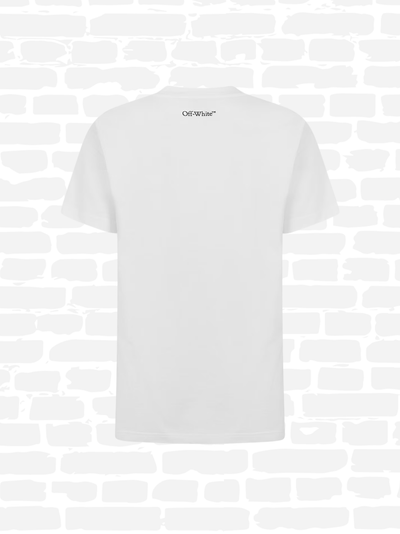 אוף וויט טי שירט צבע לבן AMIRI ARROW SLIM T