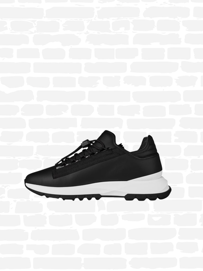 ג'יבנשי נעליים בצבע שחור G LEATHER SPECTRE TRAINERS
