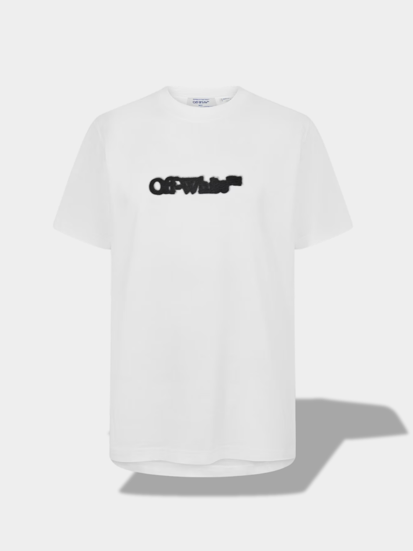 אוף וויט טי שירט צבע לבן SPRAY ARROW T