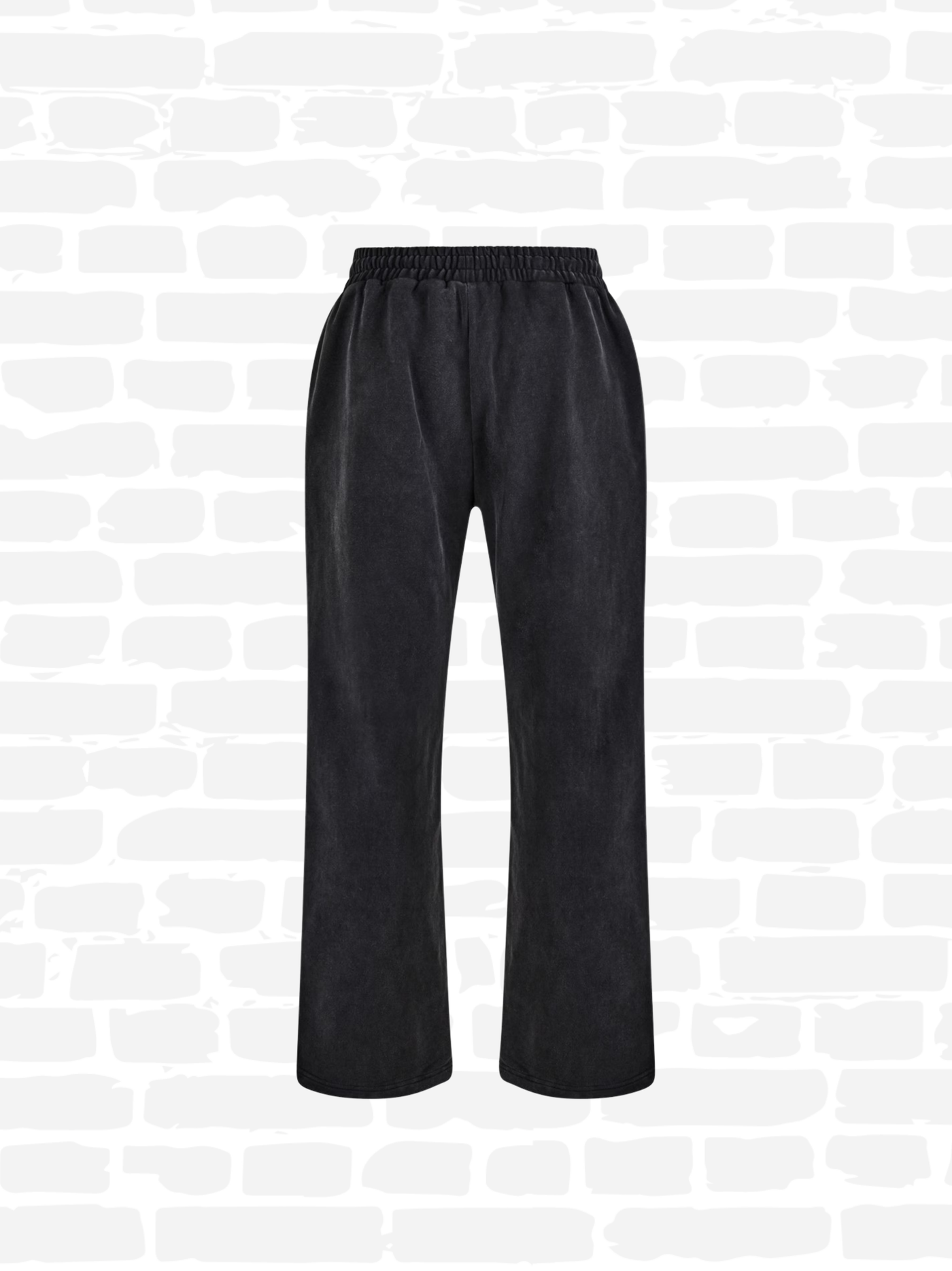 גוד מייד מכנסיים צבע שחור LOGO SWEATPANTS