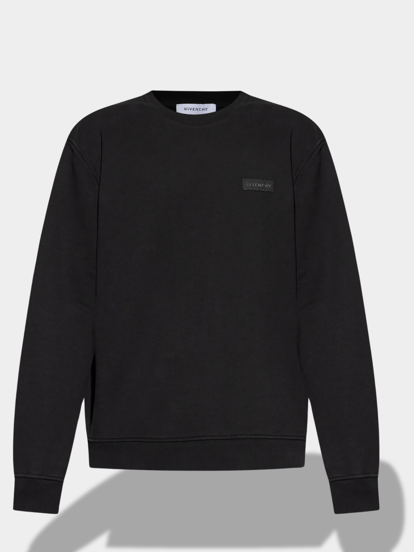 ז'יבנשי סווטשירט צבע שחור GIV TAB CREW