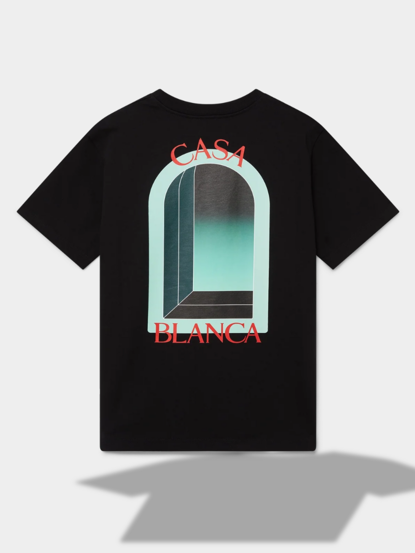 קזבלנקה טי שירט צבע שחור L'ARCHE T-SHIRT