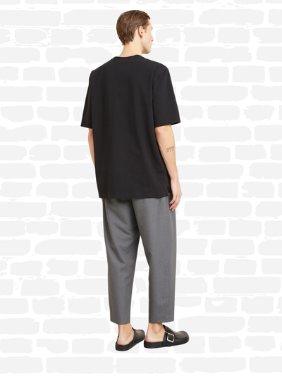 מרני טי שירט צבע שחור COTTON OVERSIZED T-SHIRT