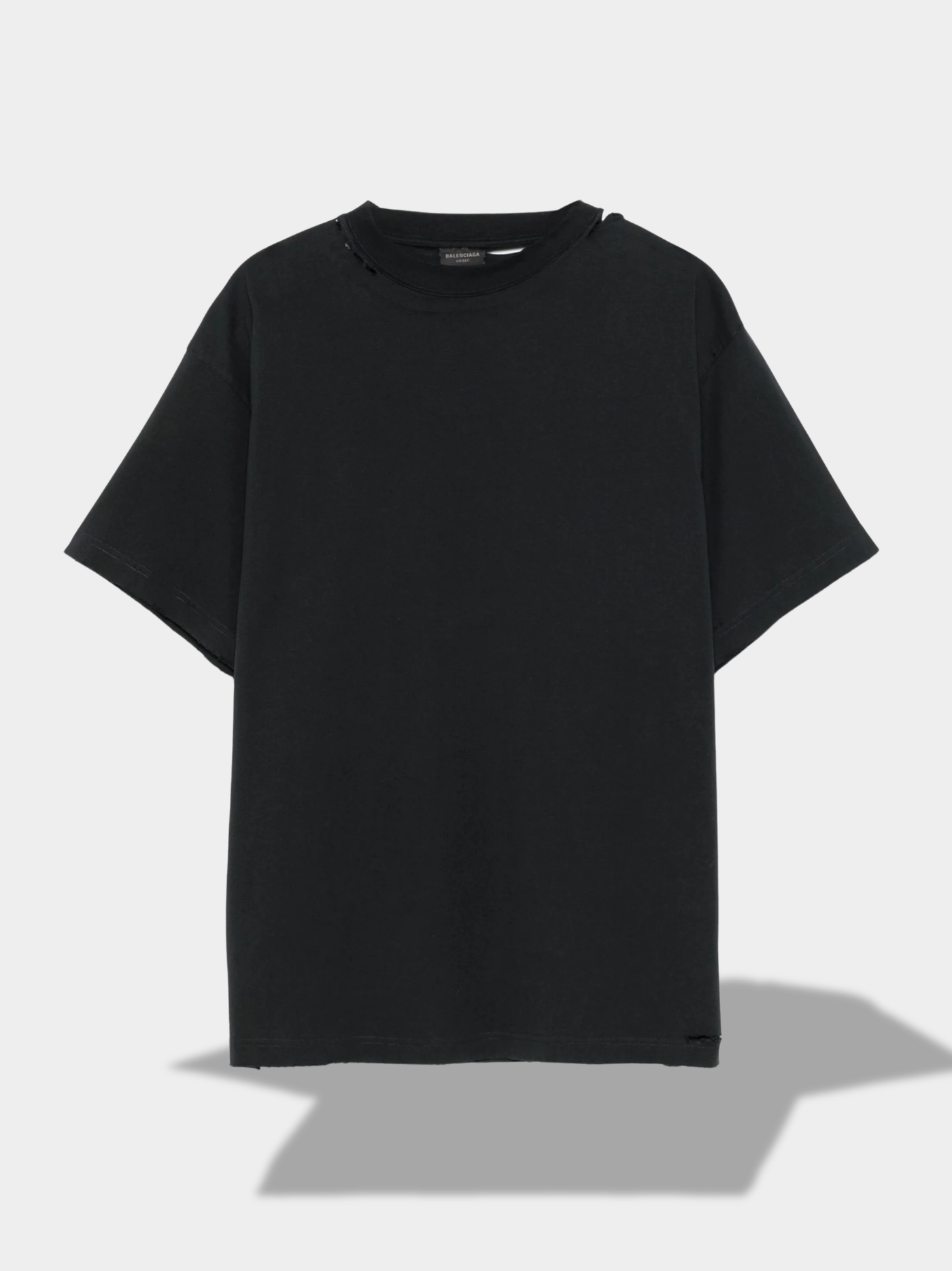 ברברי טי שירט צבע שחור KNIGHT EMBROIDERED T-SHIRT