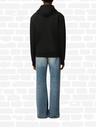 אמי פריז טי סווטשירט קפוצון צבע שחור DE COEUR HOODIE