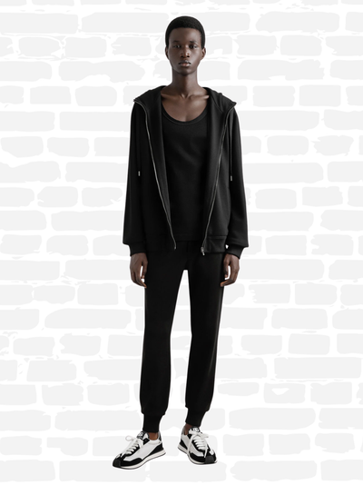 דולצ'ה גאבנה סווטשירט צבע שחור HOODIE WITH TAG