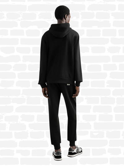 דולצ'ה גאבנה סווטשירט צבע שחור HOODIE WITH TAG