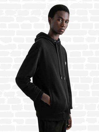 דולצ'ה גאבנה סווטשירט צבע שחור HOODIE WITH TAG