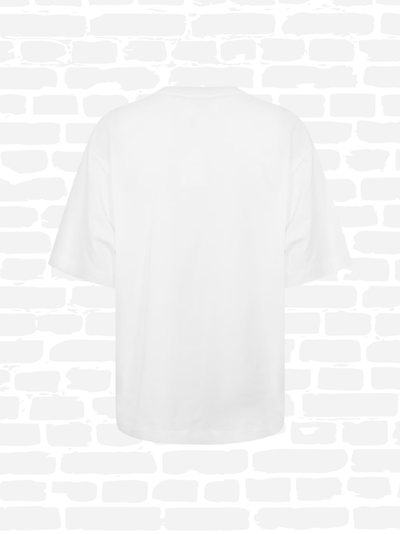 אוף וויט טי שירט צבע לבן OUTLINE SKATE T‑SHIRT