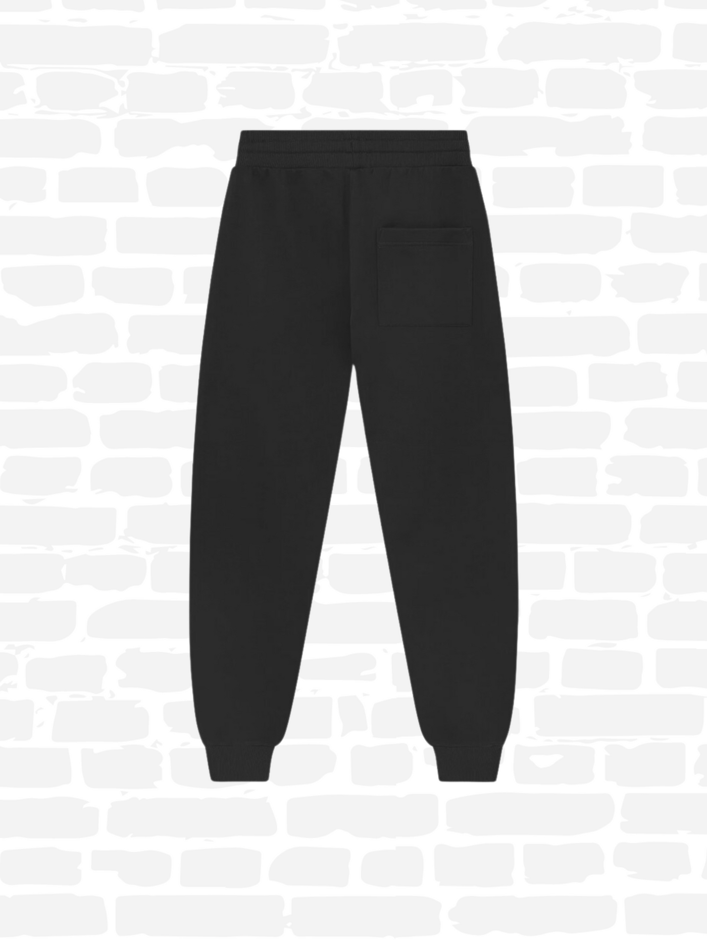 BARROW pantalon de survêtement en coton à logo imprimé couleur noir