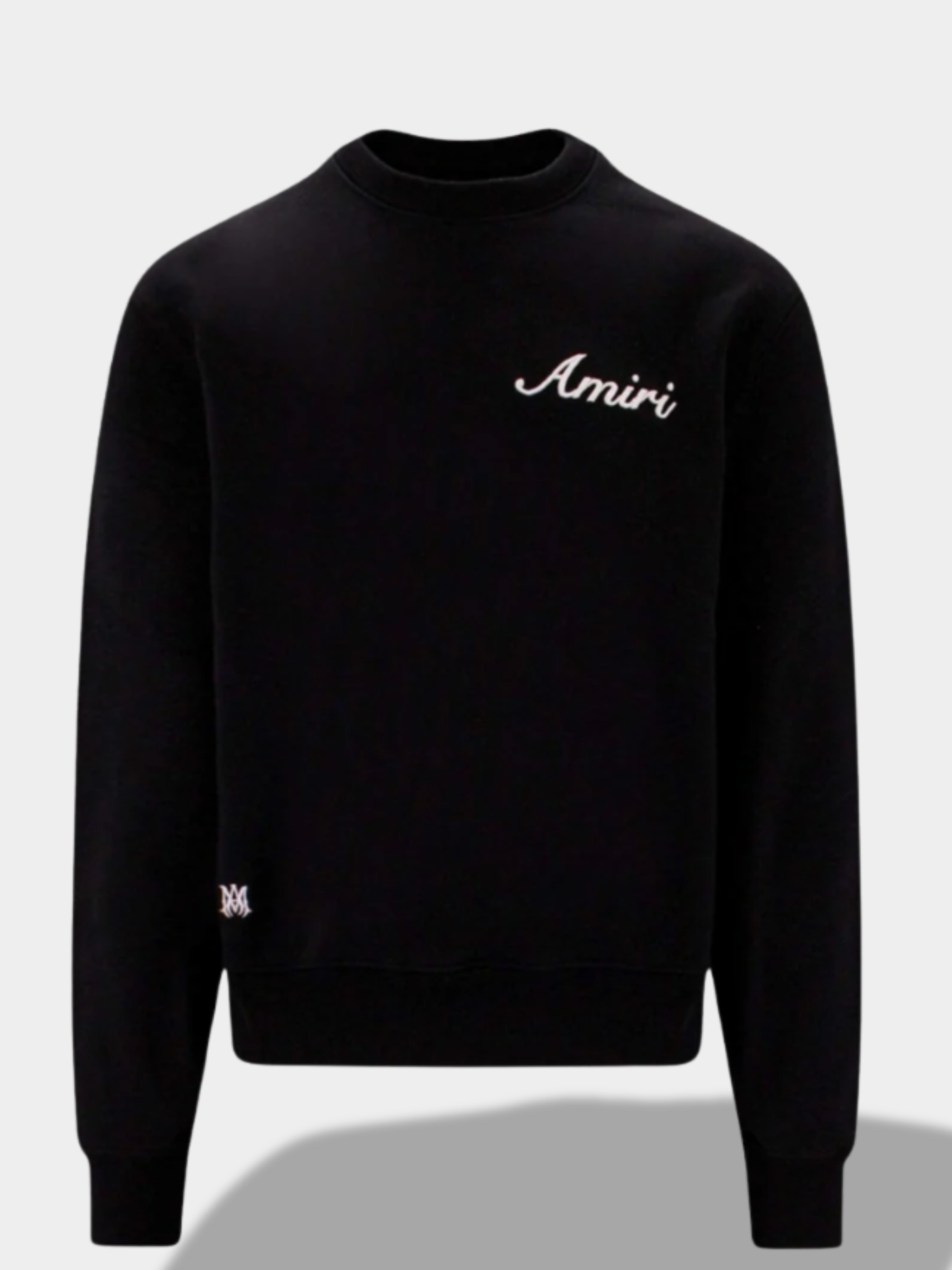 אמירי סווטשירט צבע שחור EMBROIDERED SWEATSHIRT