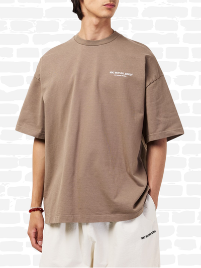 אמקיי איי טי שירט צבע חום  DESIGN STUDIO