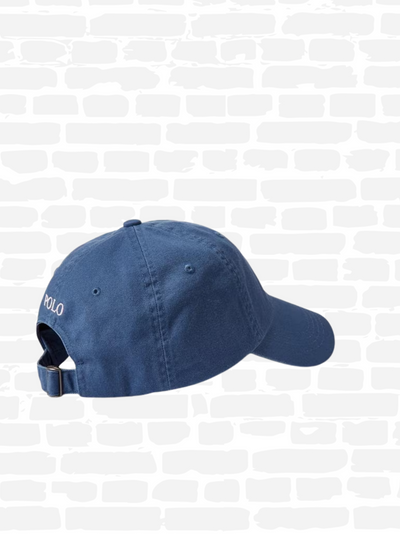 פולו ראלף לורן כובע צבע כחול LOFT BUCKET HAT