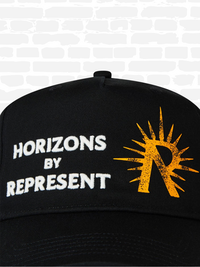רפרזנט כובע צבע שחור REP HORIZONS CAP SN42