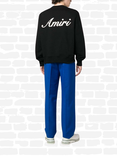 אמירי סווטשירט צבע שחור EMBROIDERED SWEATSHIRT