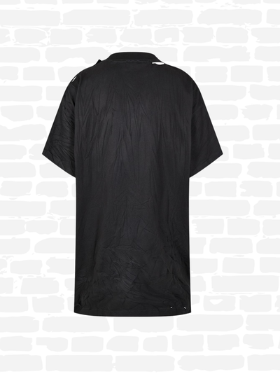בלנסיאגה טי שירט צבע שחור COTTON JERSEY T-SHIRT