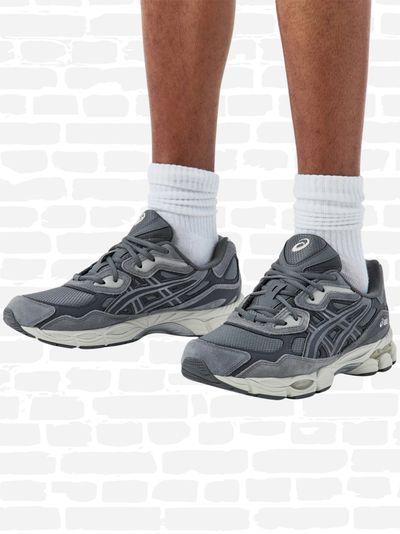 אסיקס נעליים צבע אפור GEL-NYC TRAINERS