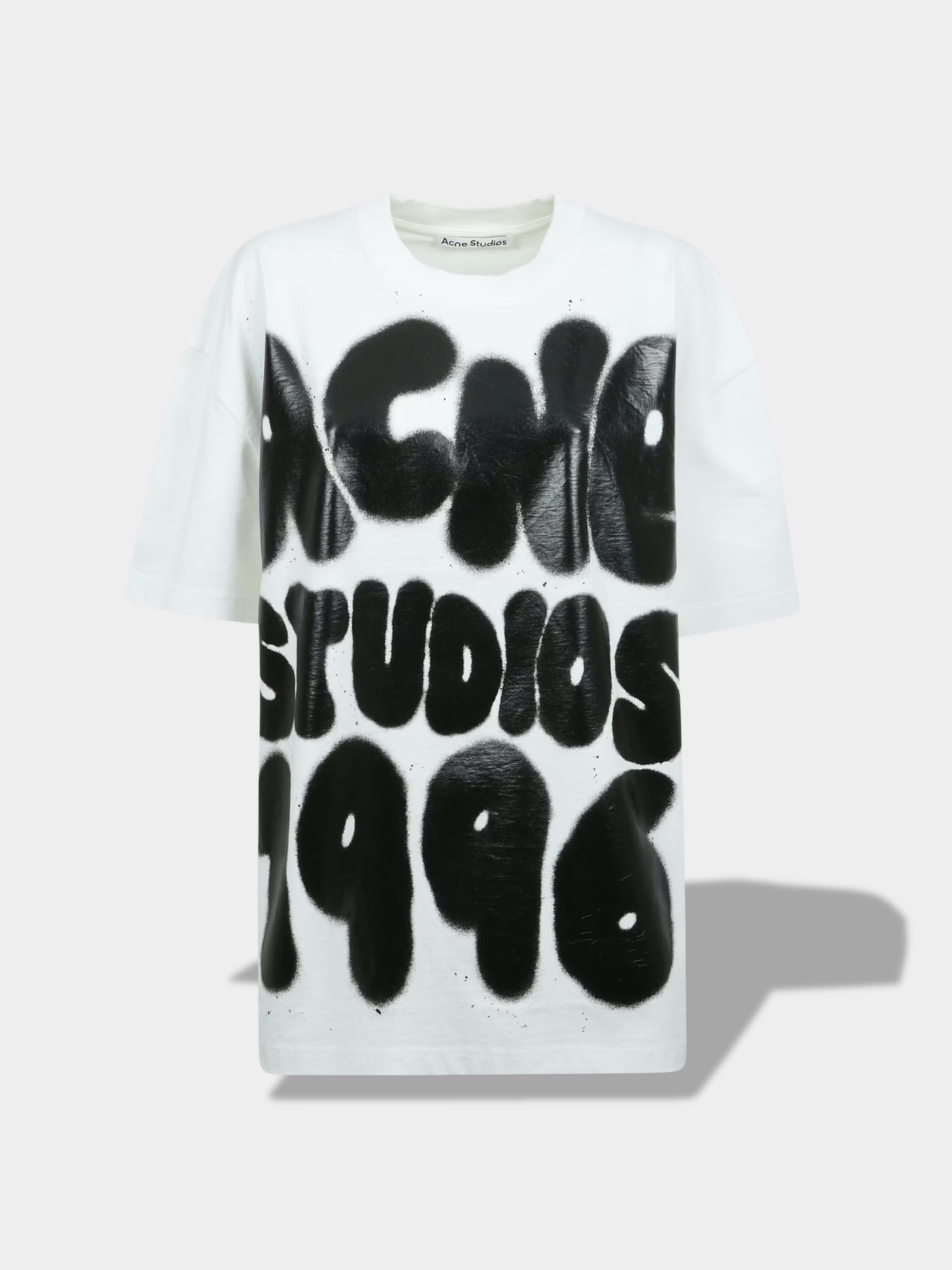 אקנה סטודיוס טי שירט צבע לבן ACNE STUDIOS T-SHIRT